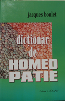 Dicţionar de homeopatie